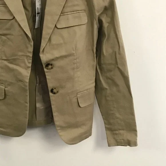 NWT J. Crew Deconstructed Blazer in Cotton Twill